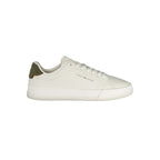 Weiße Polyurethan Herren-Sneaker