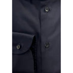 Black Cotton Men's Shirt