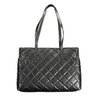 Nero Poliuretano Donna Bag