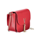 Rosso Polyurethane Women's Bag With Removable Shoulder Strap