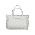 Gray Polyurethane Women's Bag