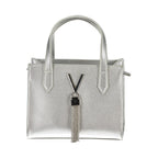 Argento Polyurethane Women's Bag