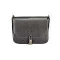 Borsa da donna in poliuretano grigio