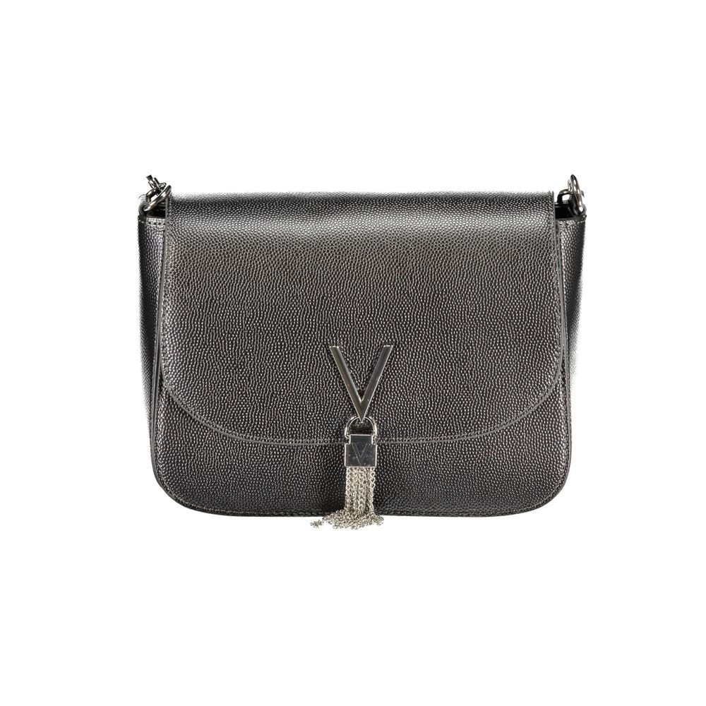 Borsa da donna in poliuretano grigio