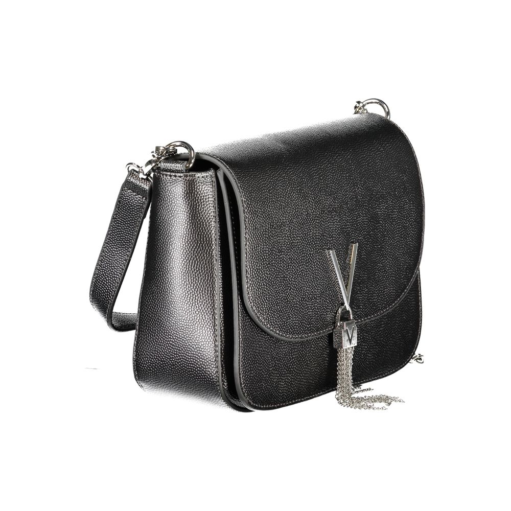 Borsa da donna in poliuretano grigio