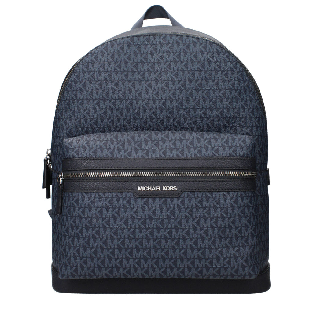 Rucksack aus blauem Stoff