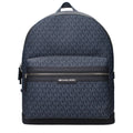 Rucksack aus blauem Stoff