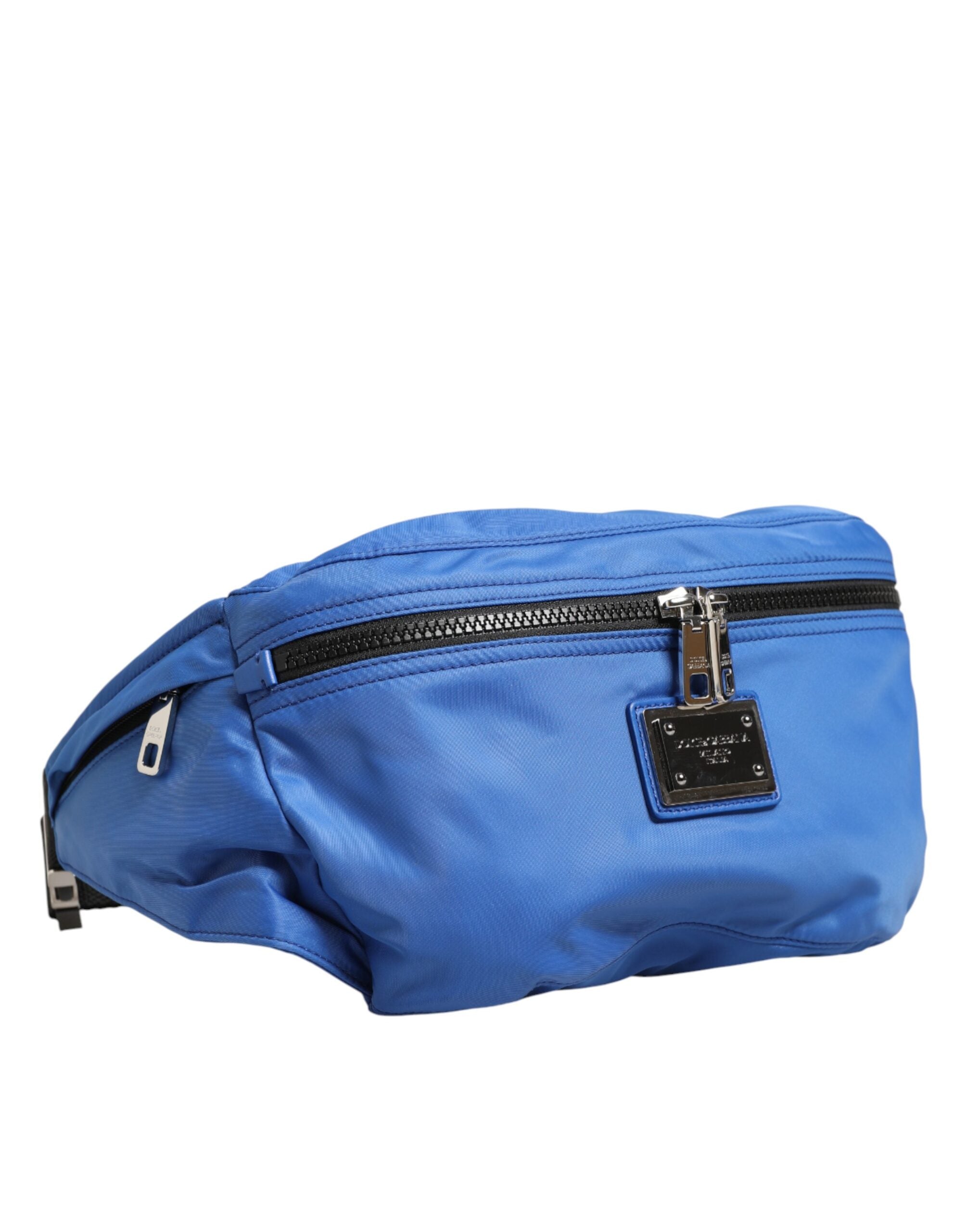 Blue Logo Plaque Nylon Gürteltasche für Herren