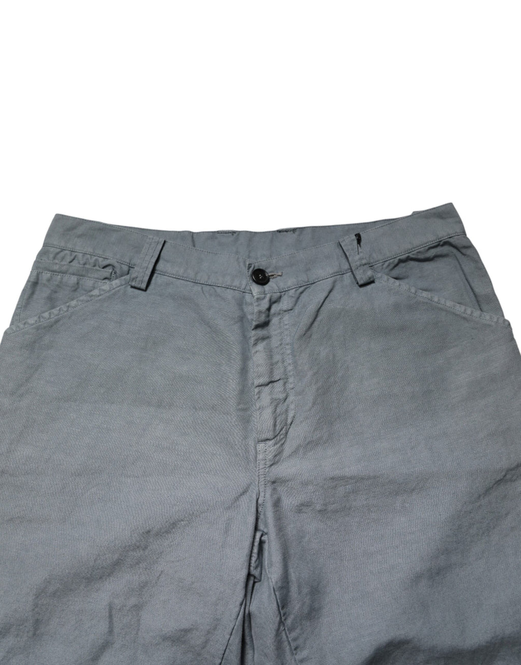 Graue Herren-Denim-Jeans aus Baumwolle, reguläre Passform