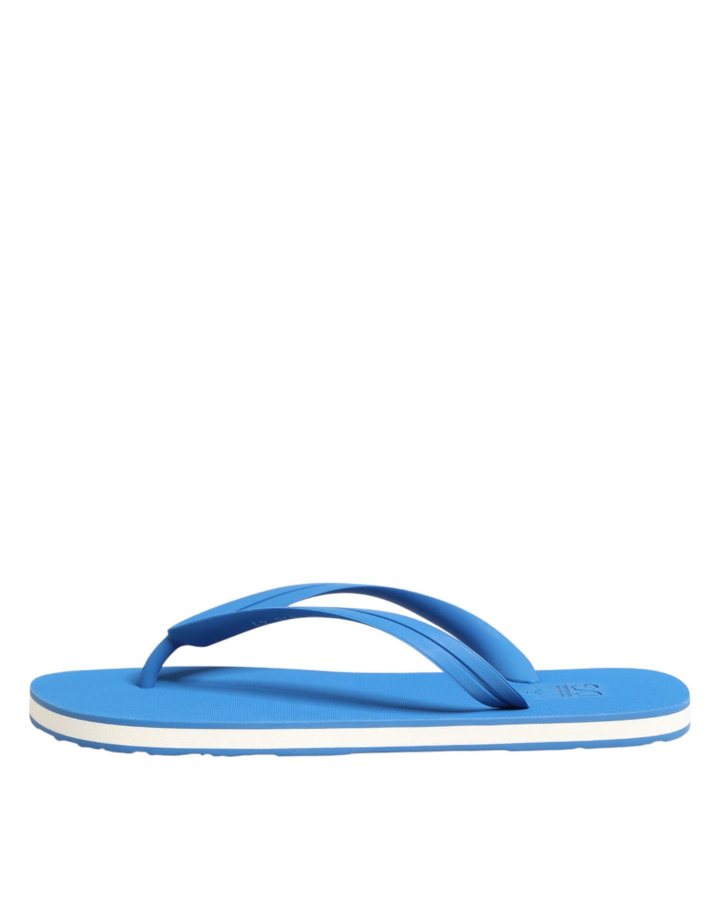 Blau-weißes Logo Strandbekleidung Flats Slipper Schuhe