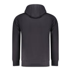 Blue Cotton Men's Hoodie