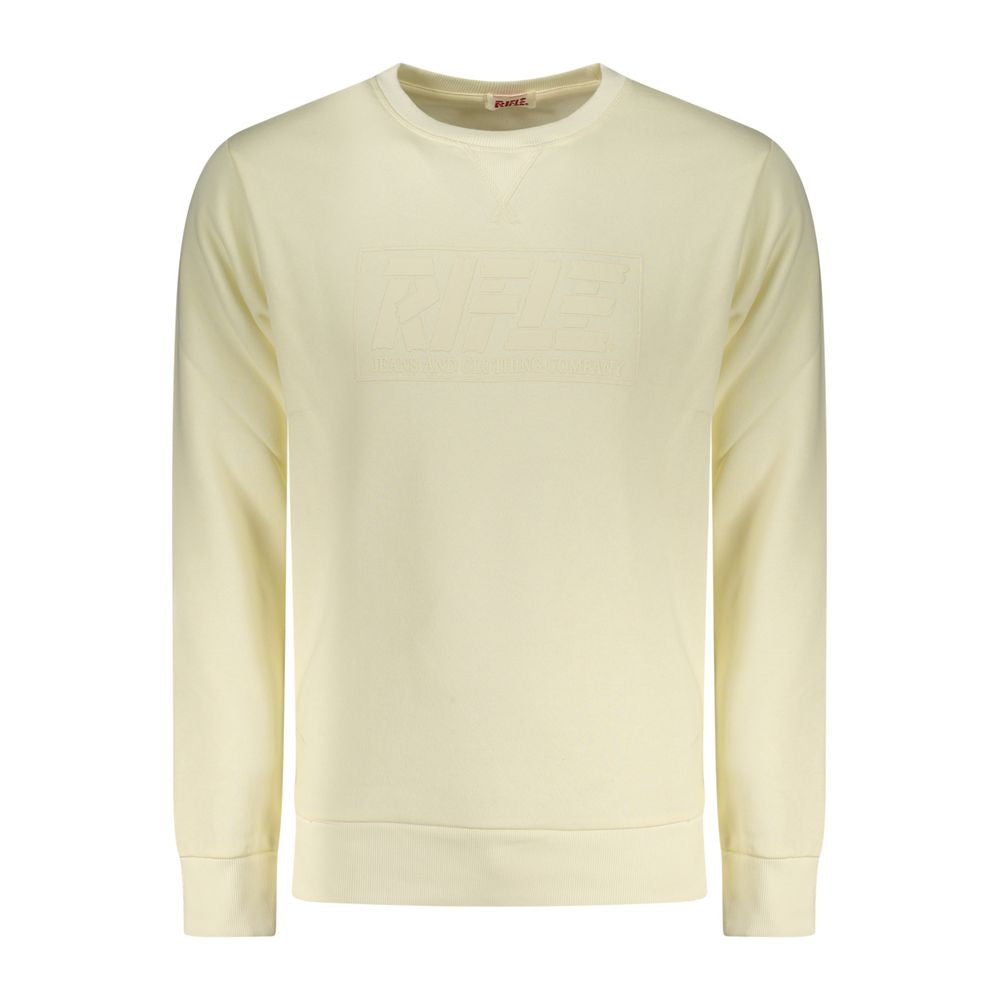 Weißes Baumwoll-Sweatshirt für Herren
