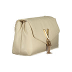 Beige Damen-Polyurethan-Tasche