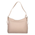 Rosa Poliuretano Donna Bag with Adjustable and Removable Strap