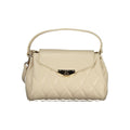 Beige Damentasche aus Polyurethan