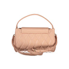 Pink Polyurethane Women's Bag