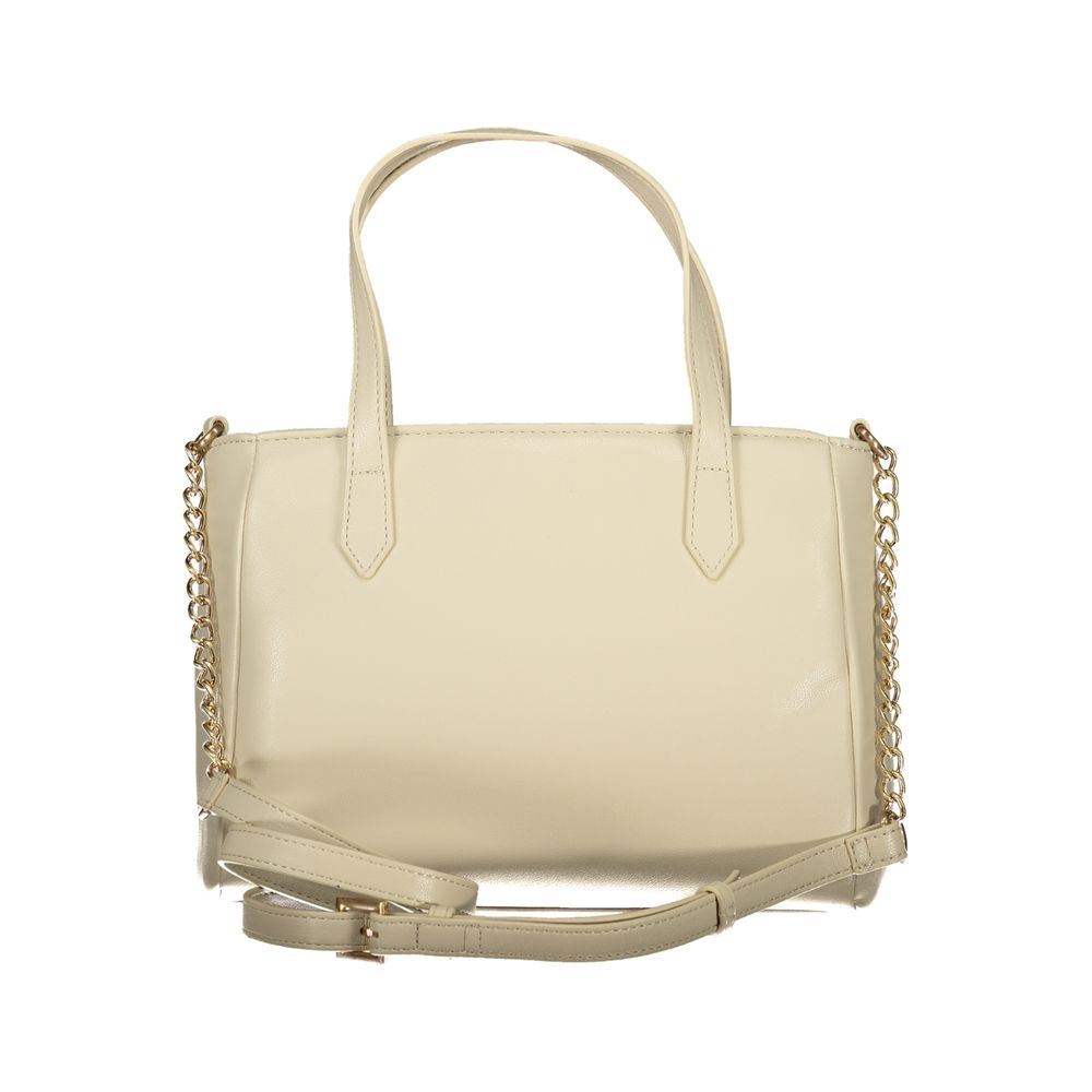 Beige Damen-Polyurethan-Tasche