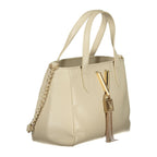 Beige Damen-Polyurethan-Tasche