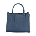 Blaue Polyurethan-Damenhandtasche