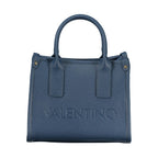 Blaue Polyurethan-Damenhandtasche