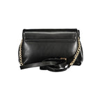 Nero Polyurethane Woman Shoulder Bag