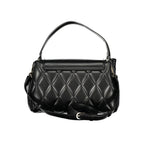 Black Polyurethane Women's Bag