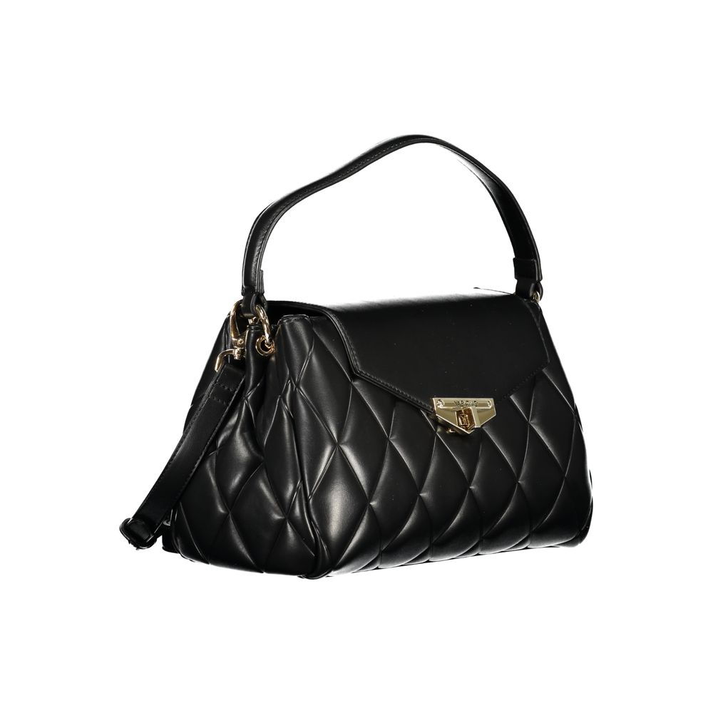 Black Polyurethane Women's Bag