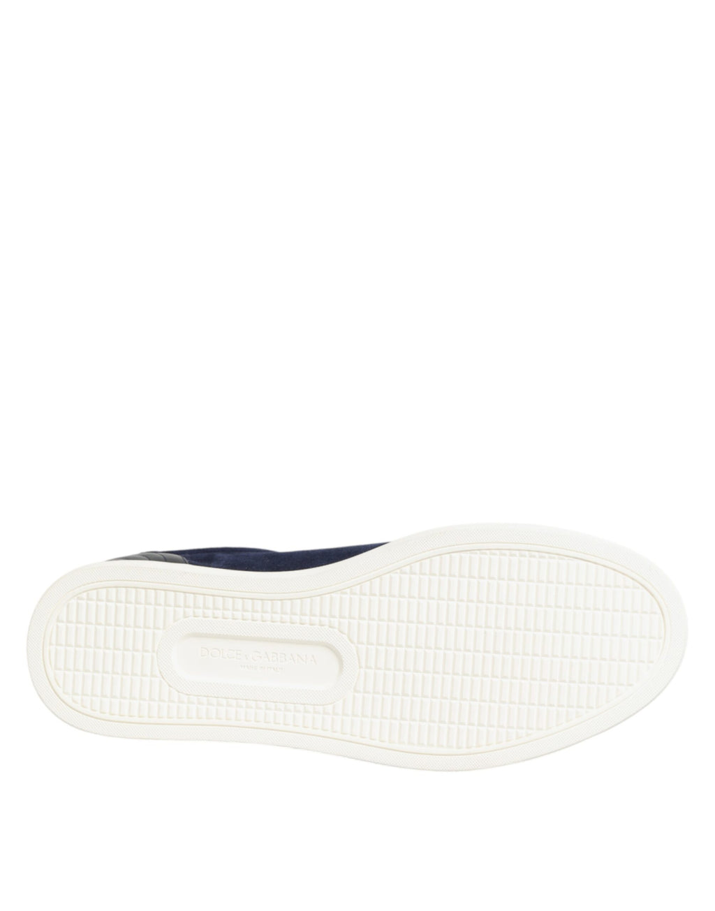 Blaue Leder-Wildleder-Low-Top-Sneakers