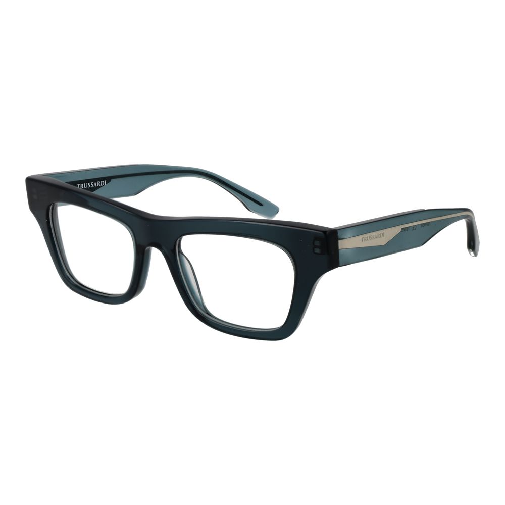 Blaue Acetatbrille