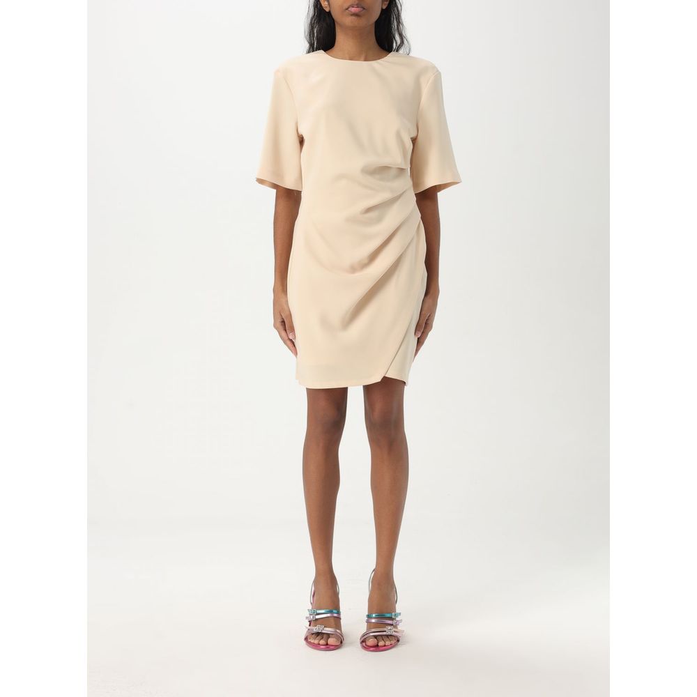 Mehrfarbiges Crêpe-Freizeitkleid