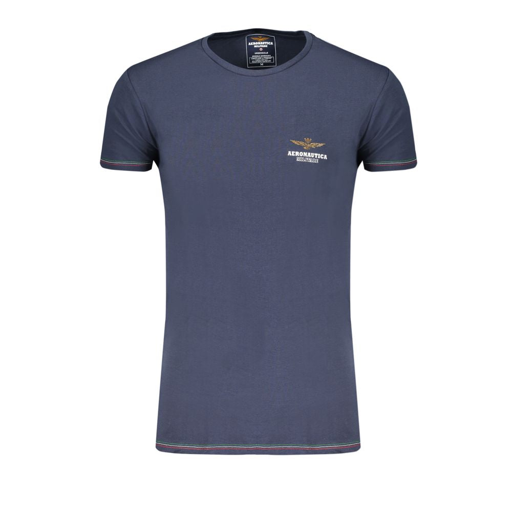 Blaues Baumwoll Herren Unterwäsche T-Shirt