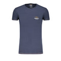 Blaues Baumwoll Herren Unterwäsche T-Shirt