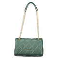 Green Polyurethane Women's Bag