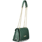 Green Polyurethane Women's Bag