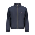 Blaue Polyester-Herrenjacke