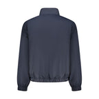 Blaue Polyester-Herrenjacke
