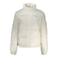 Weiße Damenjacke aus Polyester