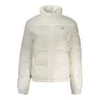 Weiße Damenjacke aus Polyester