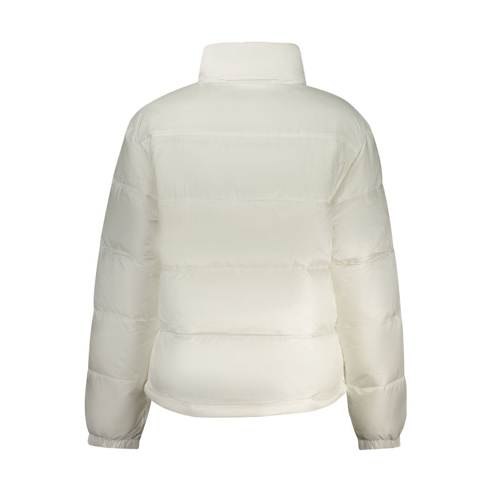 Weiße Damenjacke aus Polyester