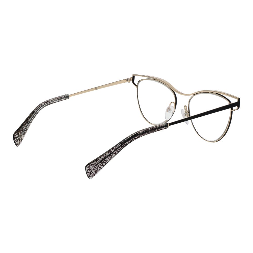 Schwarze Metallbrille