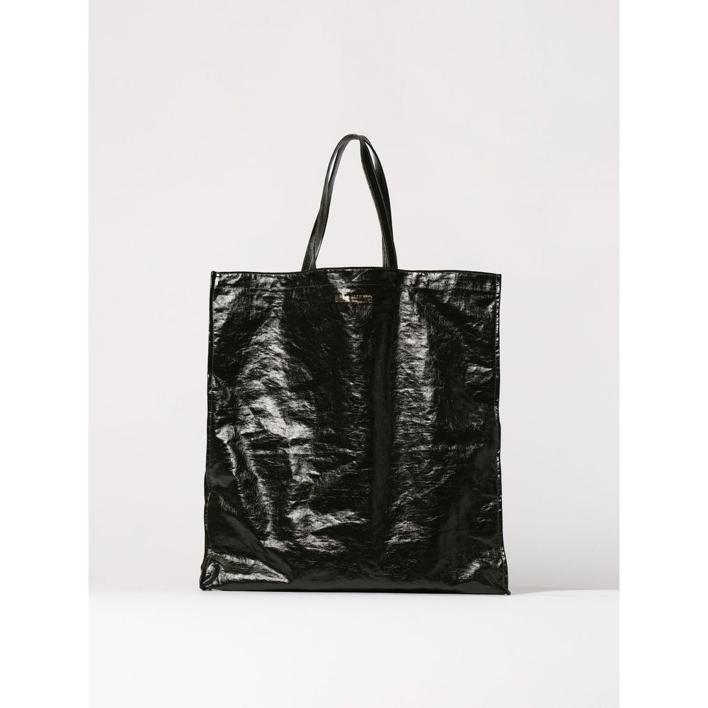 Two-Tone Nylon Handbag