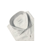 Camicia da uomo in cotone bianco