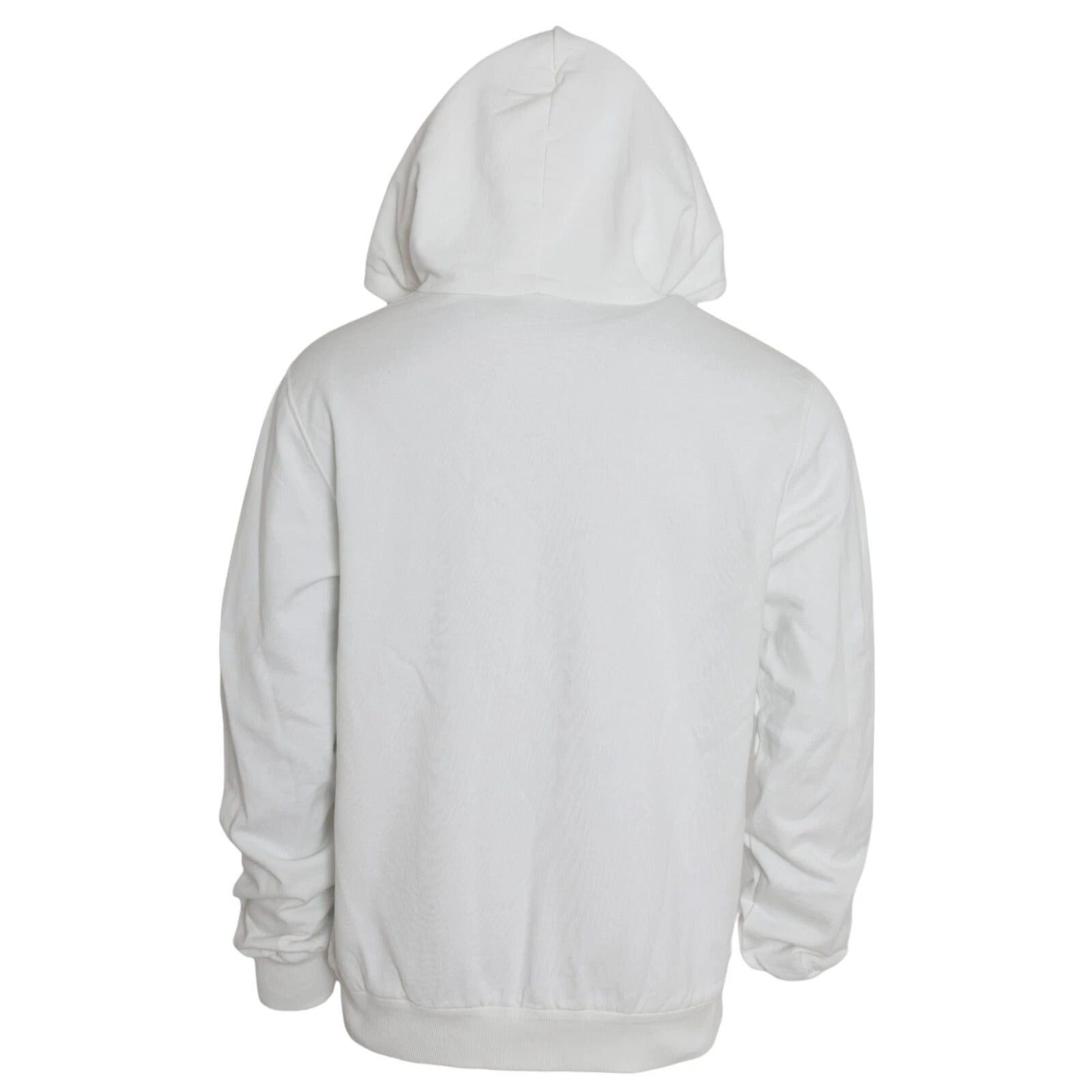 Weißer Kapuzenpullover aus Baumwolle für Herren