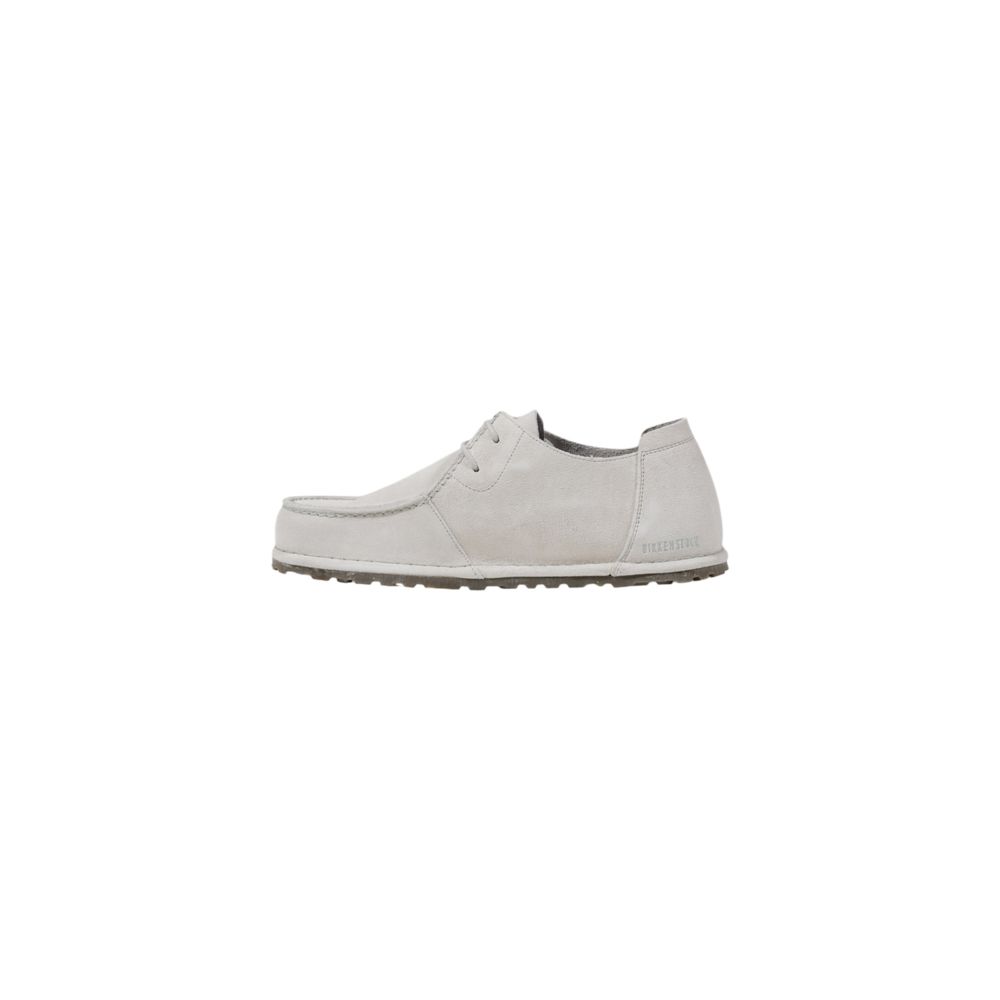 Weiße Slip-On-Loafer aus Leder