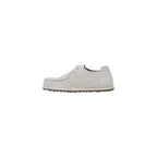 Weiße Slip-On-Loafer aus Leder