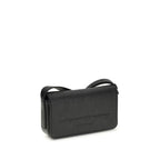 Black Calf Leather Bos Taurus Shoulder Bag