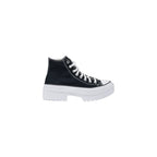 Chunky-Sneaker aus schwarzem Stoff