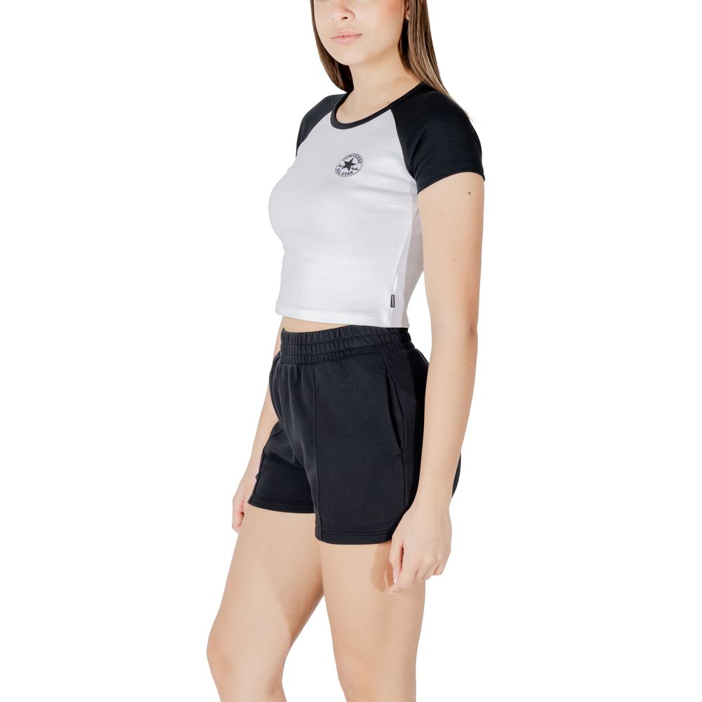 Sportbekleidung aus Baumwolle in Schwarz-Weiß