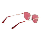 Occhiali da Sole in Metallo Oro Rosa