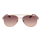 Roségold-Kautschuk-Sonnenbrille